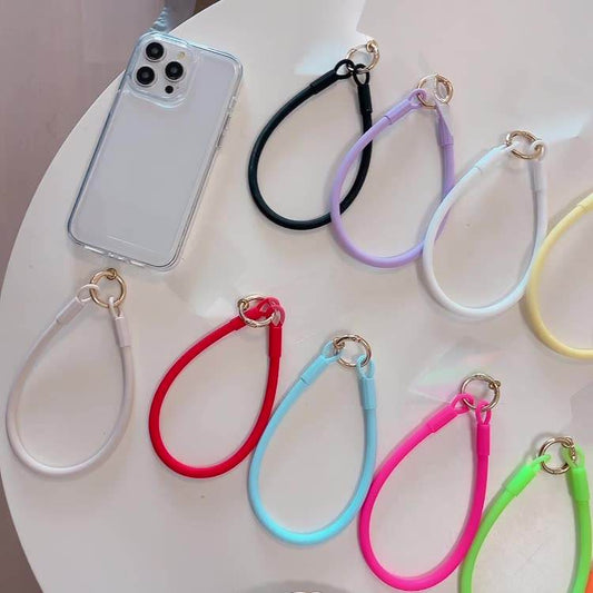 RHYUMK Macaron Series | Ultra-Soft Liquid Silicone Wrist Lanyard (2-Pack)